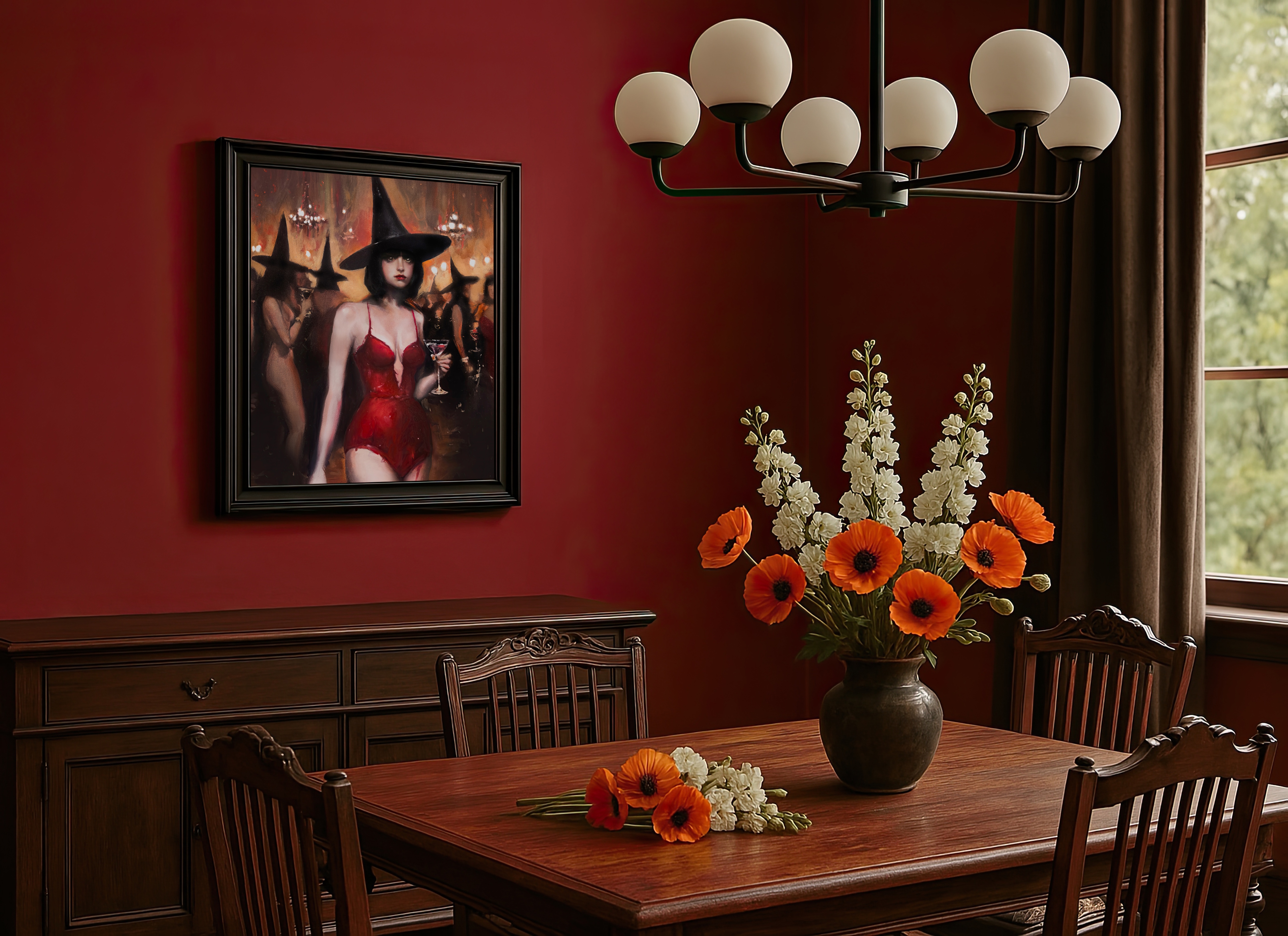 Avalon: The Witches' Ball shown in a home interior