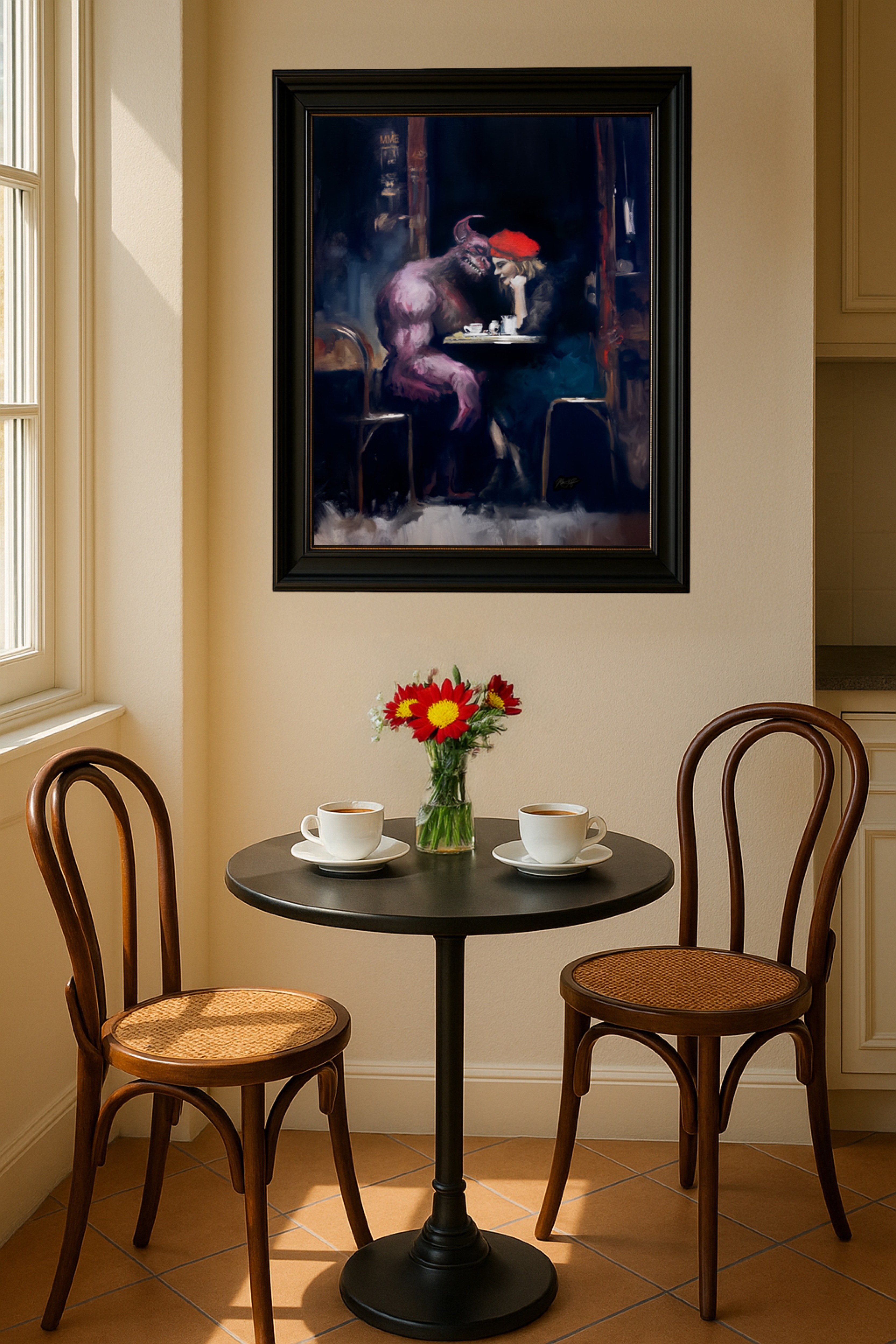 So This is Love shown in a home interior