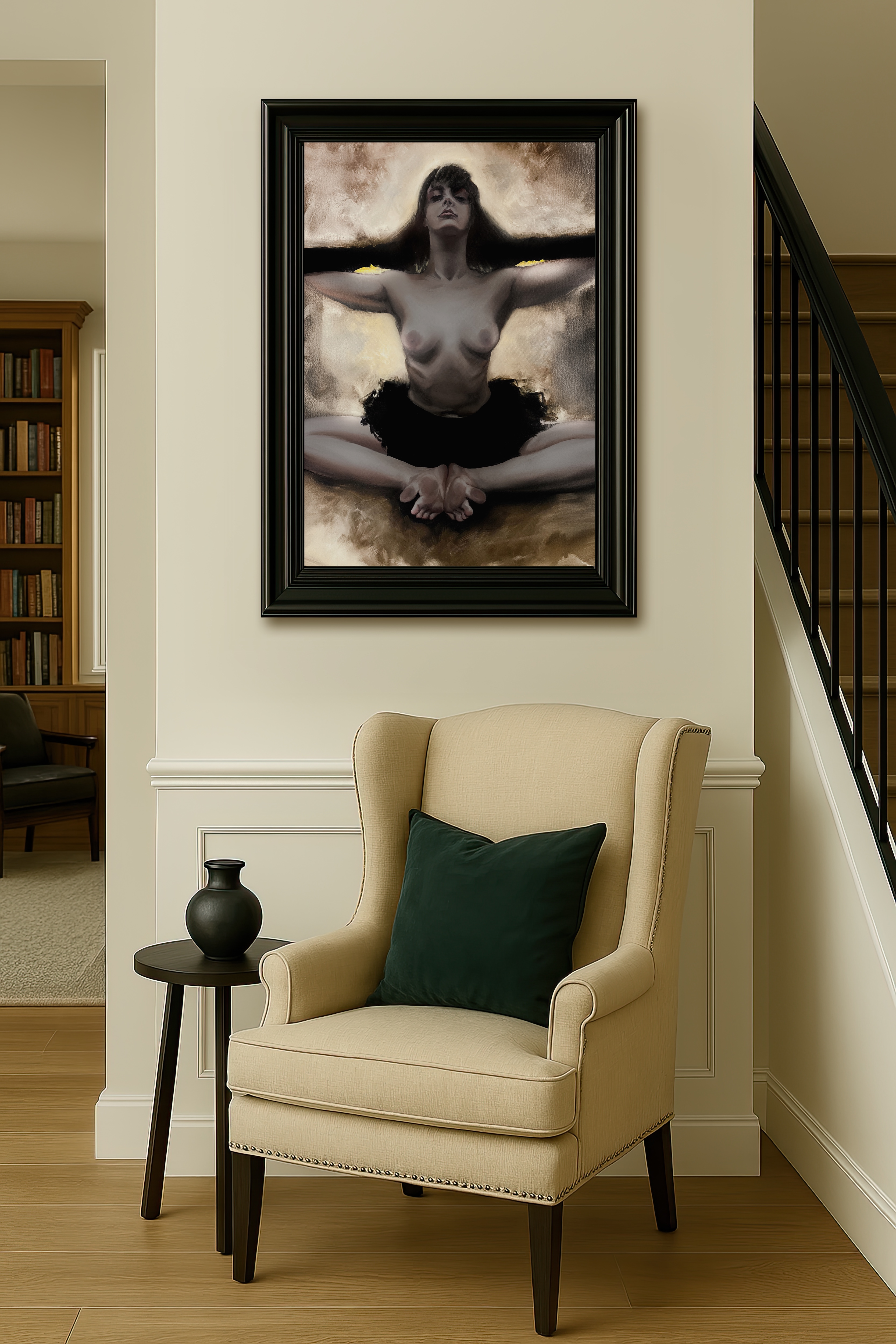 Swan Song shown in a home interior