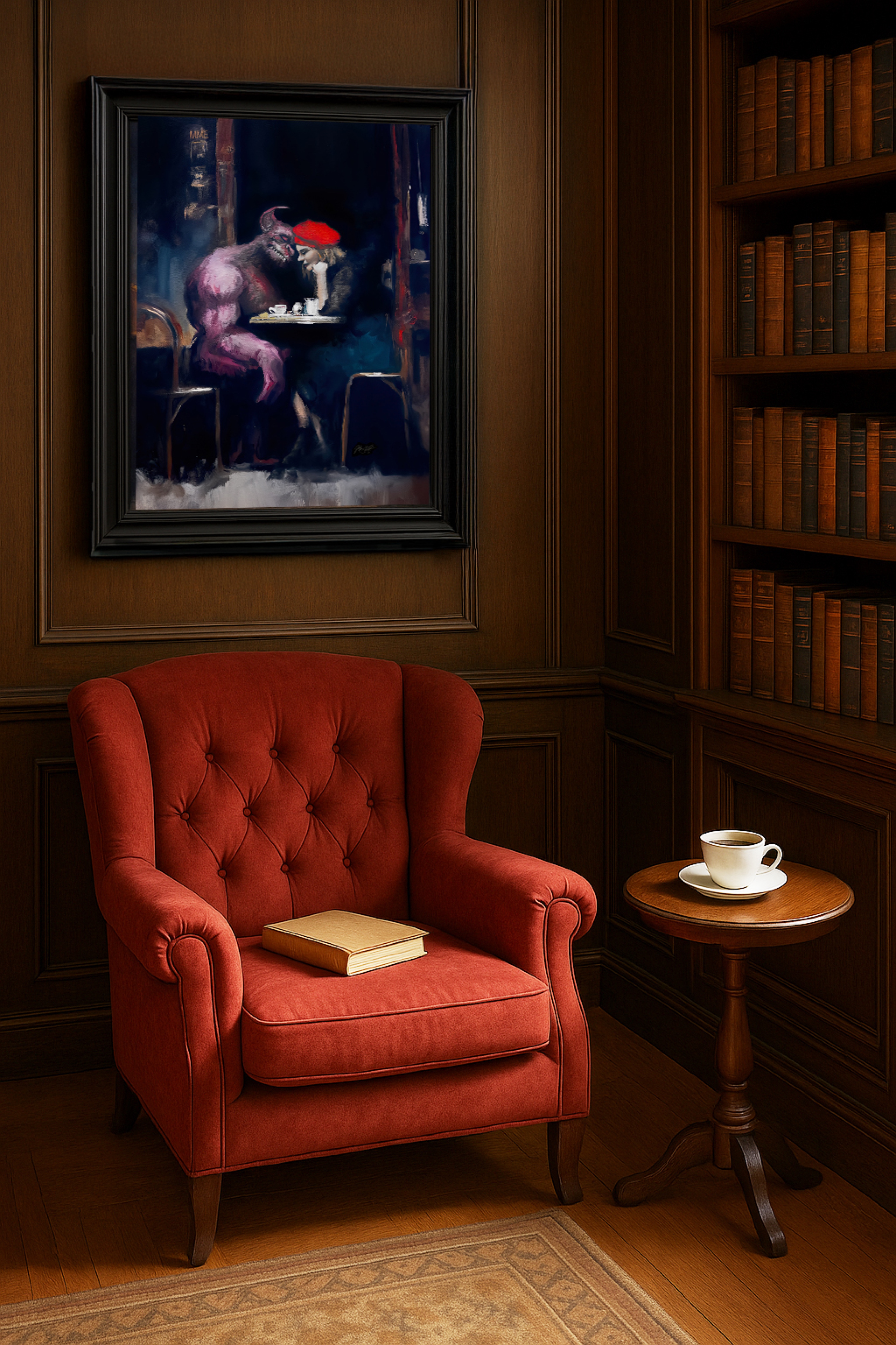 So This is Love shown in a home interior