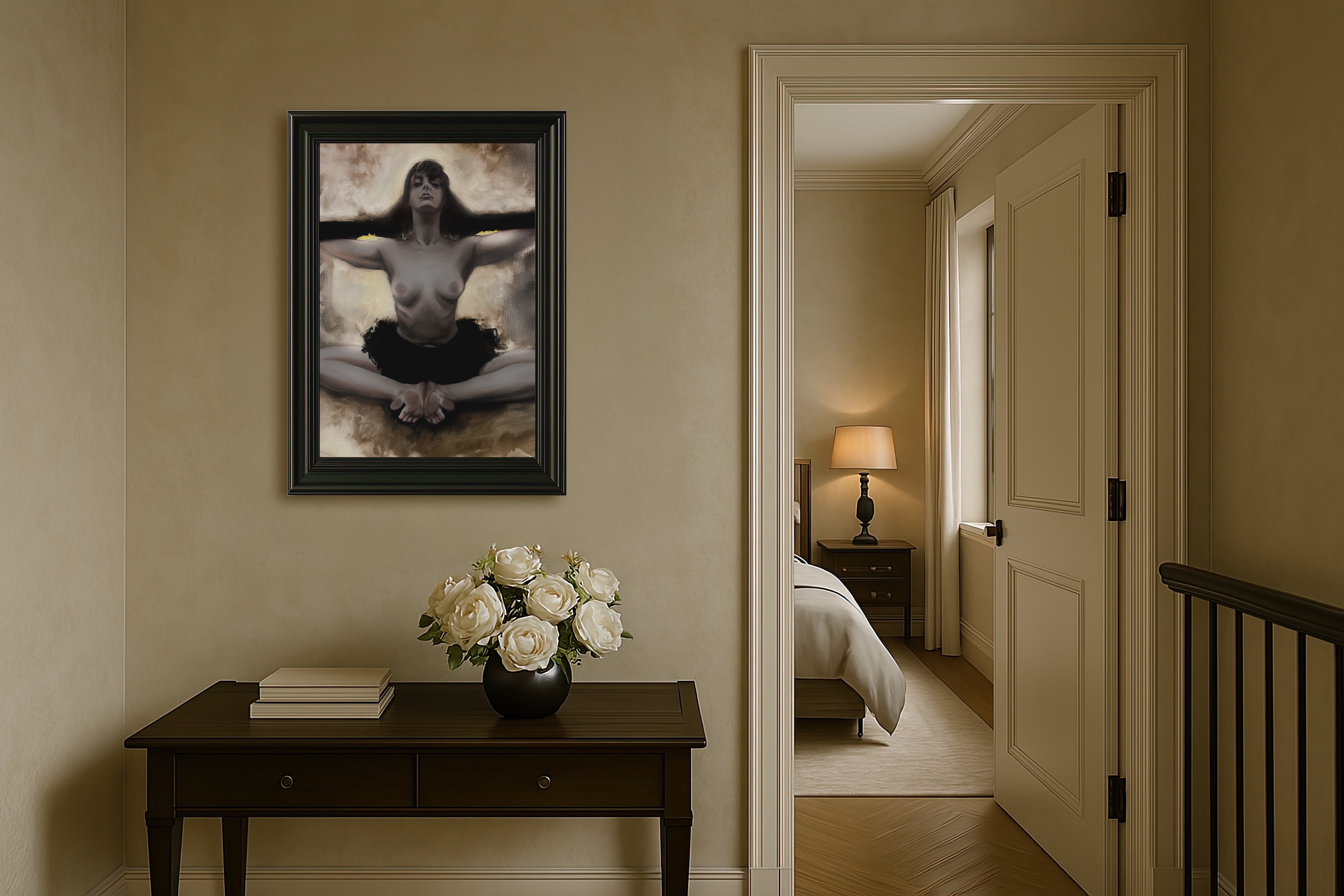 Swan Song shown in a home interior