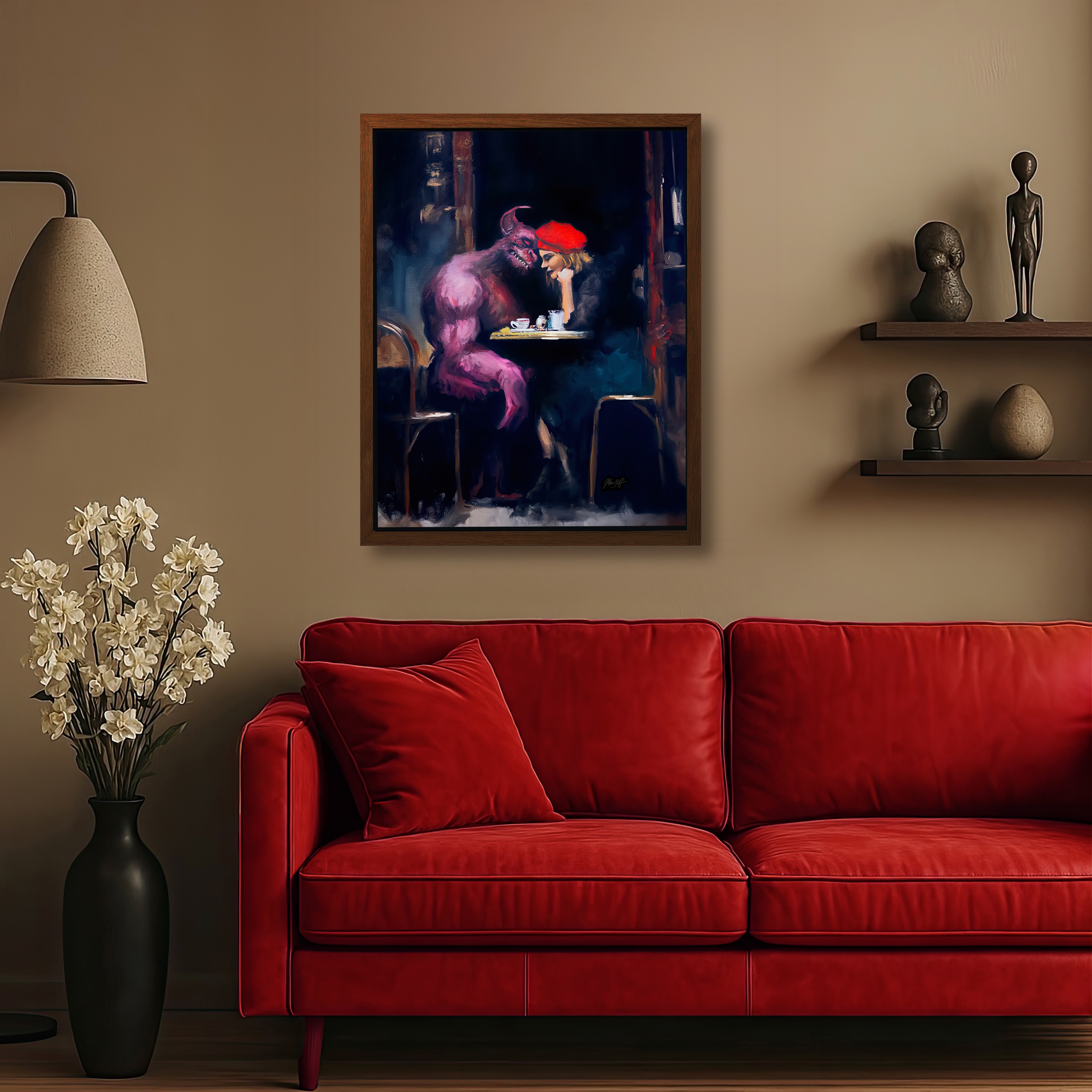 So This is Love shown in a home interior