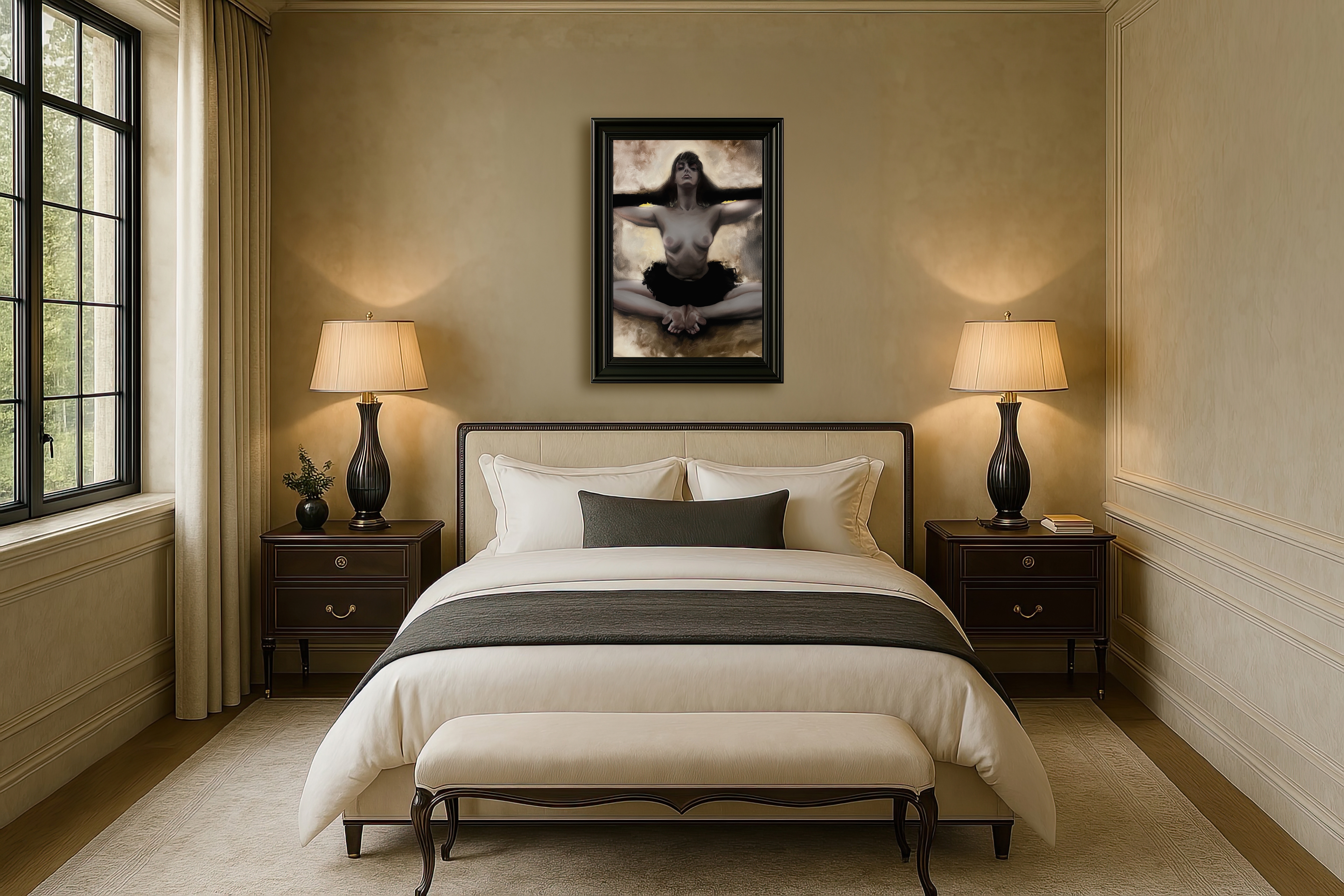 Swan Song shown in a home interior
